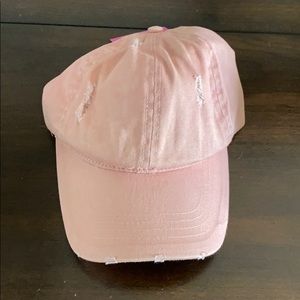 Ponytail baseball cap